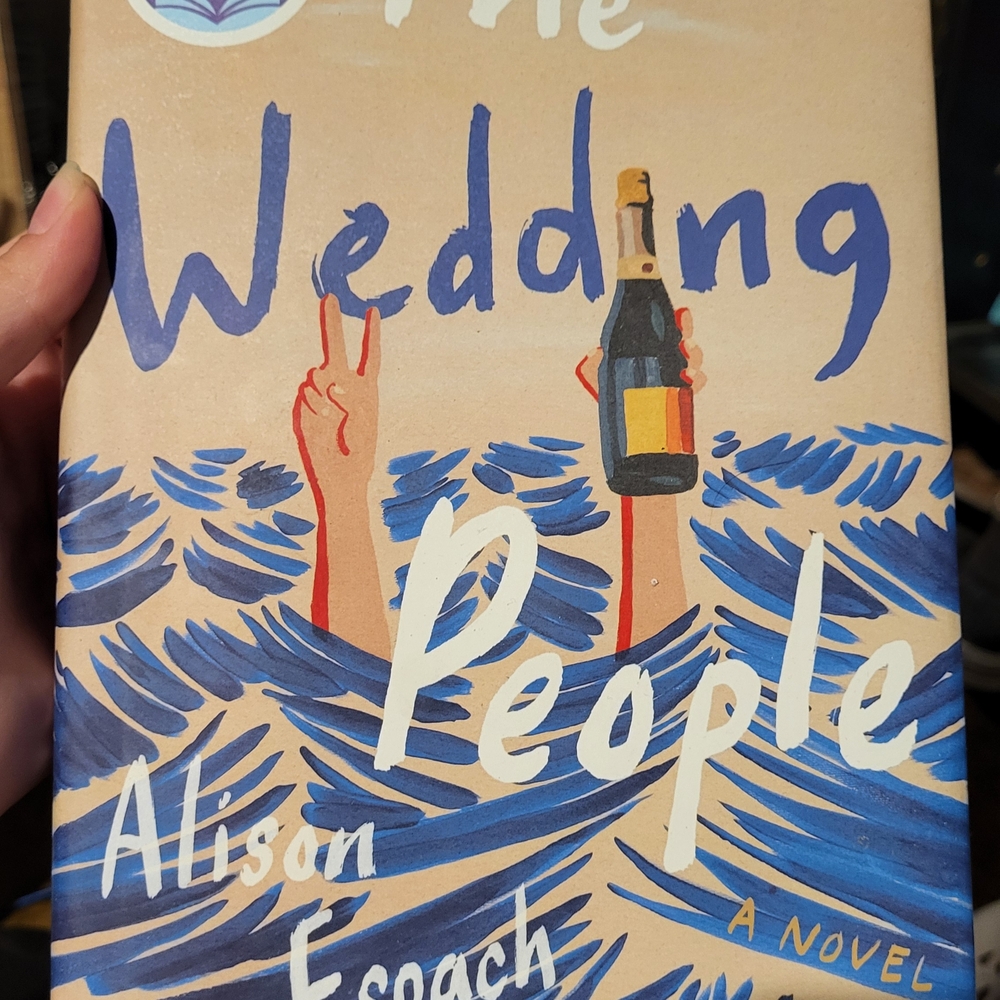 The Wedding People Novel - Blue and Tan Cover